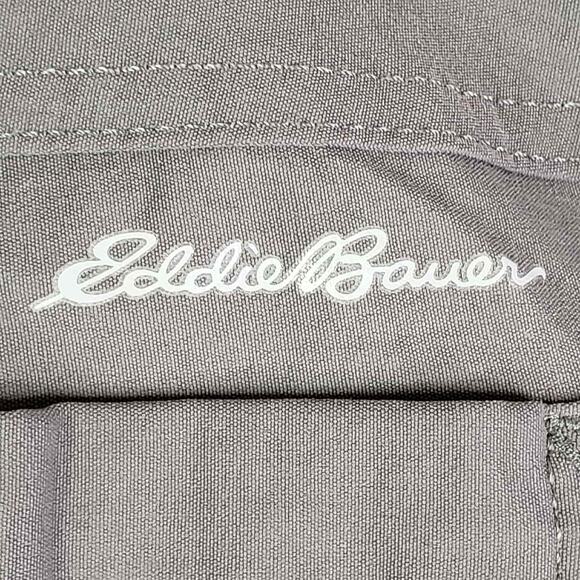 Eddie Bauer Pants First Ascent Straight Hiking Mens Size 40x32 Flat Front Gray - Picture 5 of 10